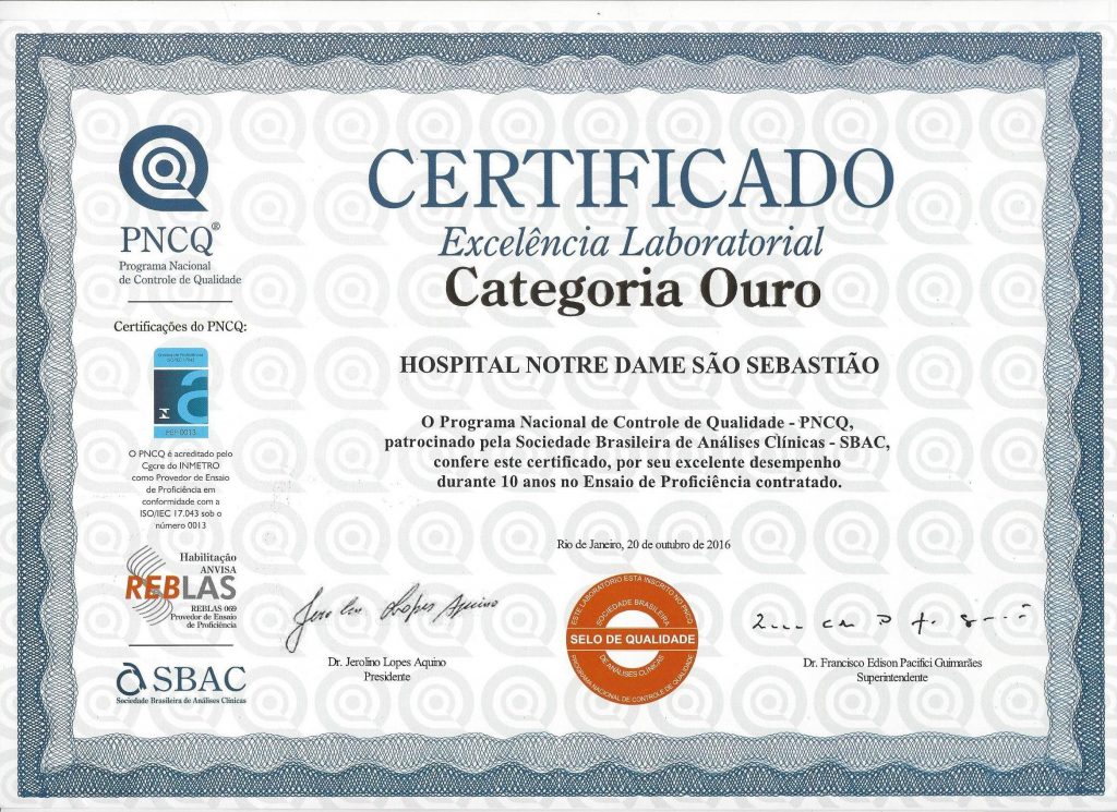 Foto: Luzia Camargo / Assecom Hospital Notre Dame São Sebastião