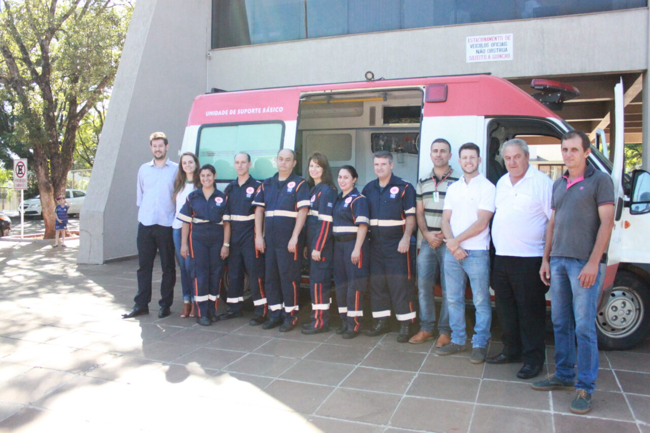 SAMU de Espumoso recebe nova ambulância