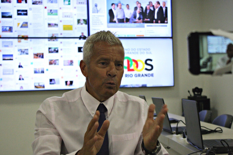 Foto: Reprodução Palácio Piratini – Priscila da Silva – SES