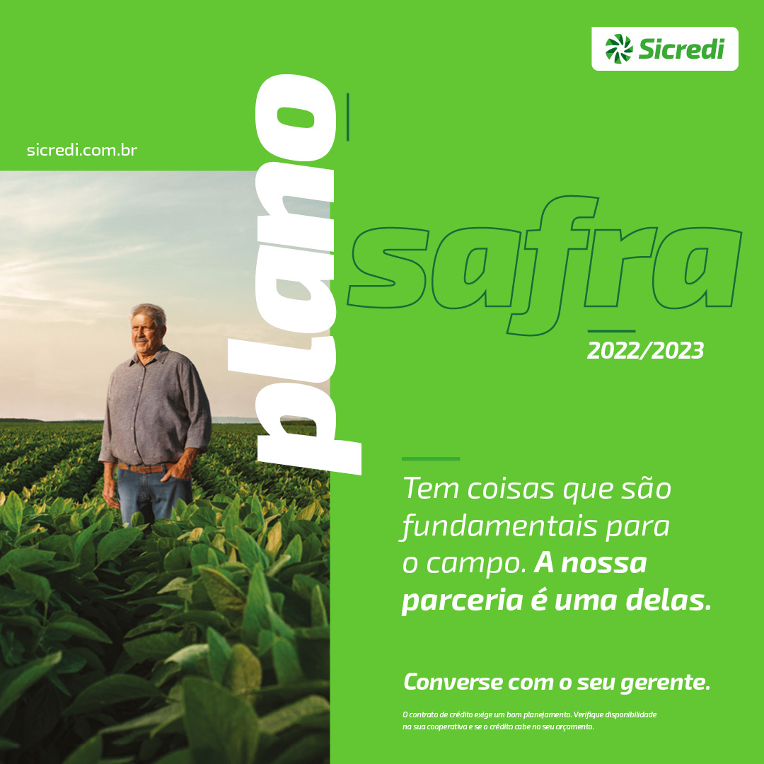 Sicredi já está atuando com o novo plano safra
