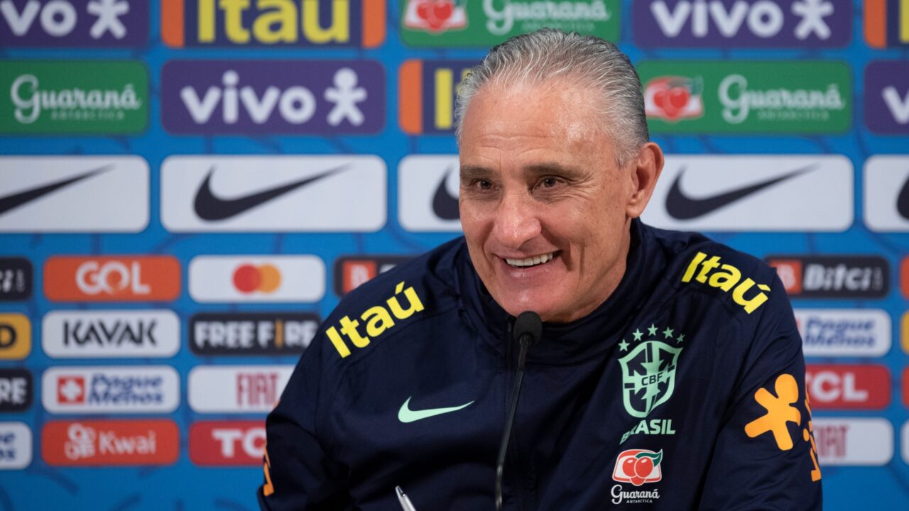 Tite, treinador da Seleção Brasileira (Crédito: Lucas Figueiredo/CBF)