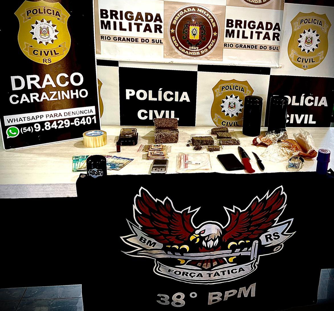 Foto: Divulgação Polícias Civil e Militar