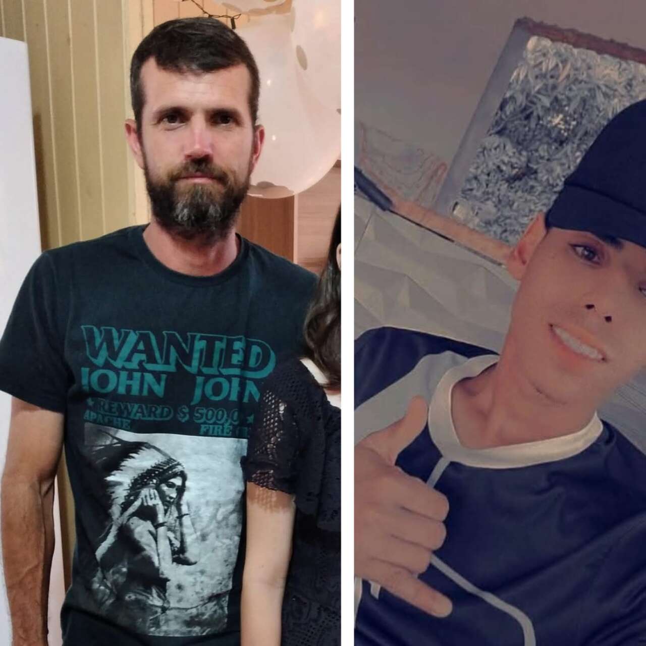 Vítimas: Cristiano (Kiko) e Guilherme - Redes Sociais