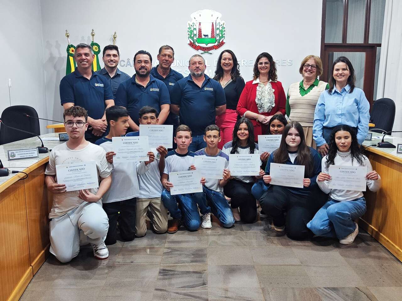estudante vereador