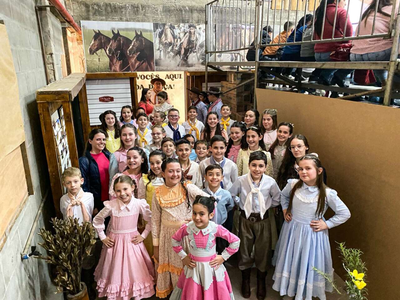 1º lugar Danças Tradicionais - Invernada Mirim
