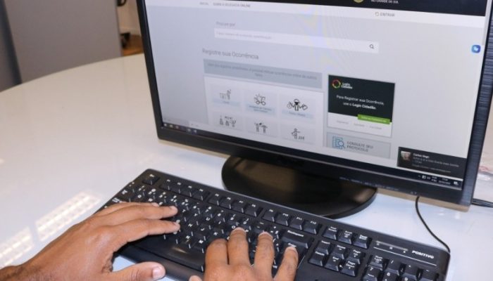 Site permite o registro de praticamente todos os tipos de fatos criminais - Foto: Divulgação/Polícia Civil