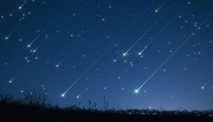 Chuva de meteoros
Divulgação