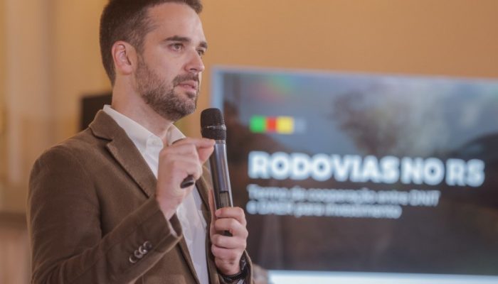 Leite destacou que o aporte estadual ocorre pelo impacto que a conclusão das obras vai gerar no desenvolvimento do Estado - Foto: Felipe Dalla Valle / Palácio Piratini