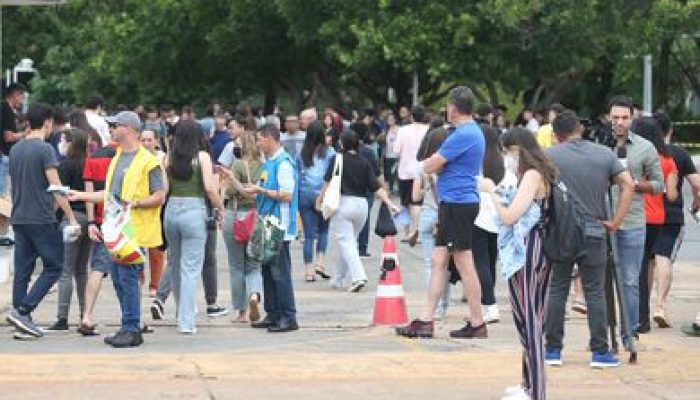 Abertura dos portões, segunda etapa do Exame Nacional do Ensino Médio (Enem) 2022.