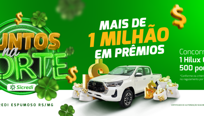 Foto Juntos na Sorte Sicredi