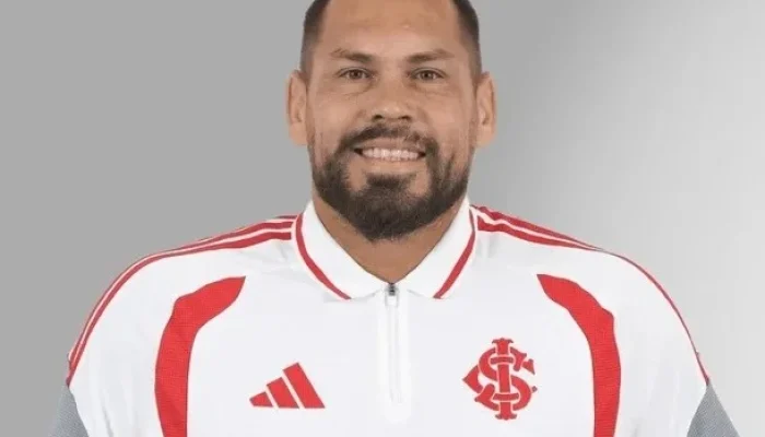 Leonardo Martins era o preparador de goleiros do Inter desde 2022
Foto : DIVULGAÇÃO INTER
