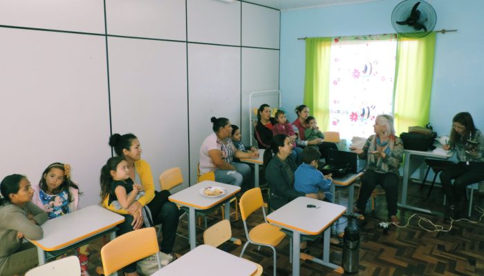 Pais e alunos participaram da atividade