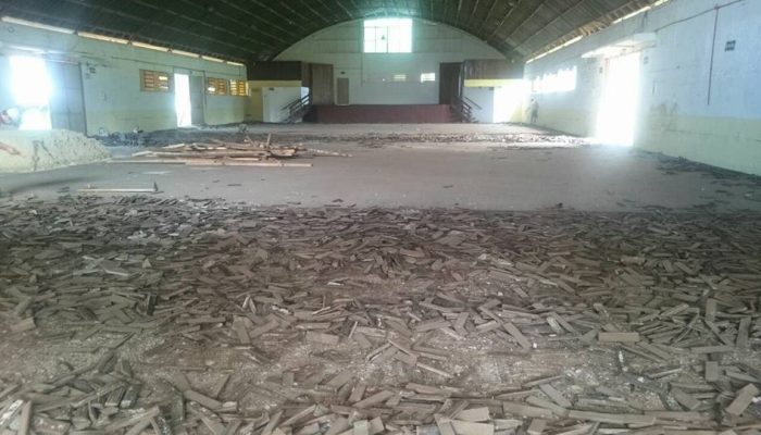 Reforma quadra do Parque