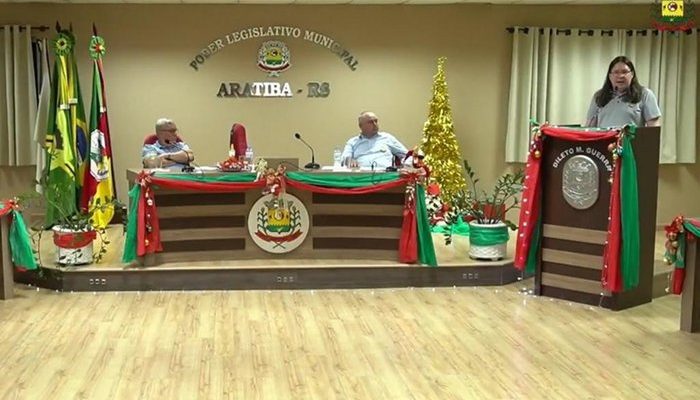 Câmara de Vereadores de Aratiba / Reprodução