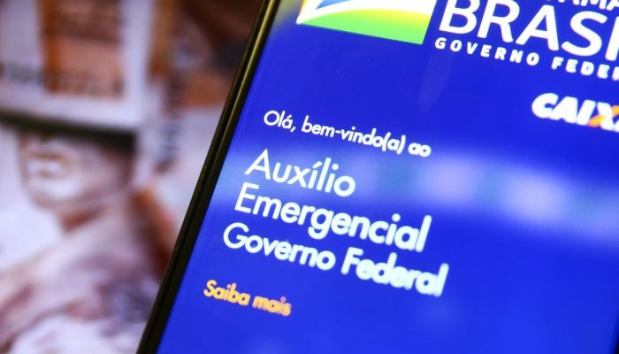Aplicativo auxílio emergencial do Governo Federal.