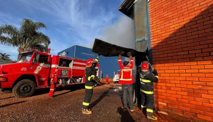 Foto: Bombeiros Voluntários de Machadinho / Reprodução / CP