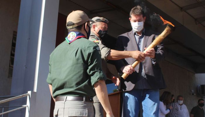 Solenidade de Abertura da Semana da Pátria | Foto: Rosiana Couto/ClicEspumoso