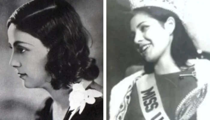 Foto: Misses Universo: Yolanda Pereira (1930) e Ieda Maria Vargas (1963) - Arquivo CP