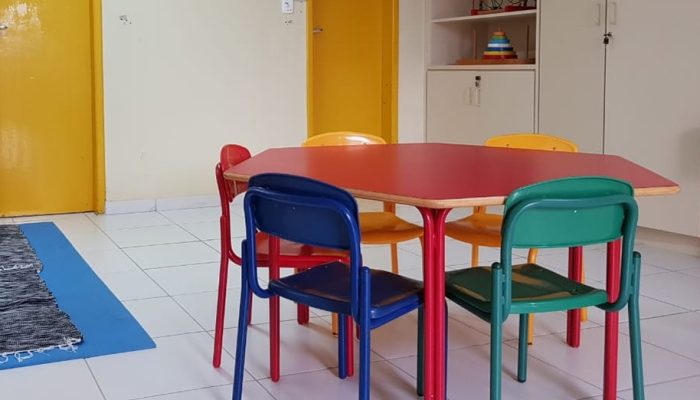 Salas de aula em Florianópolis — Foto: PMF/Divulgação