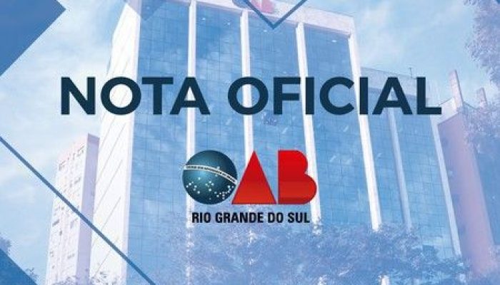 nota oficial OAB