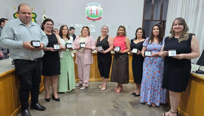 professores homenageados