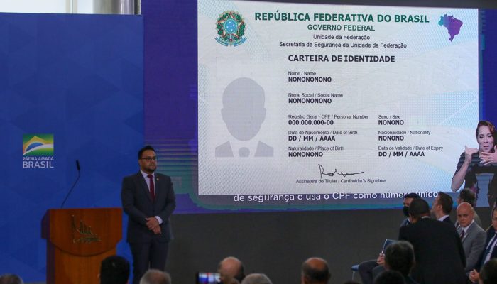 Solenidade de lançamento da Carteira de Identidade Nacional. Foto: Fábio Rodrigues Pozzebom/AgênciaBrasil